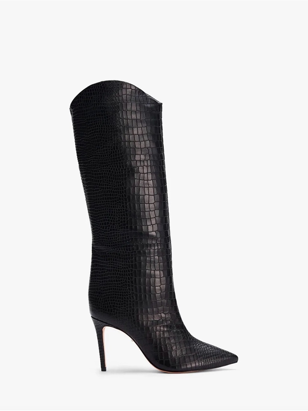 Schutz Maryana stiletto black boot 9.5